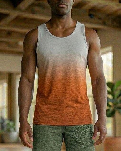 Men's Ombre Yoga Shirt 2