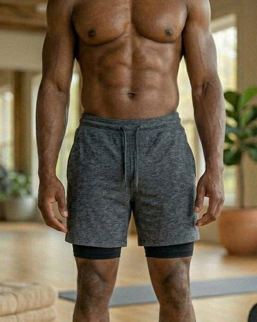 Mens Yoga Shorts 2
